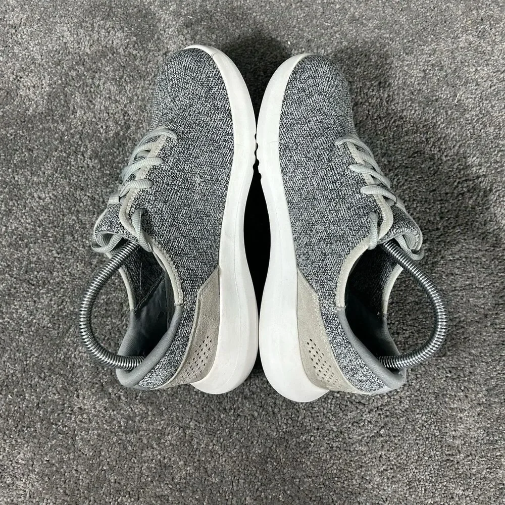 Kizik Madrid Eco-Knit Womens Size 8 Gray Hands Free Slip On Athletic Shoes Used